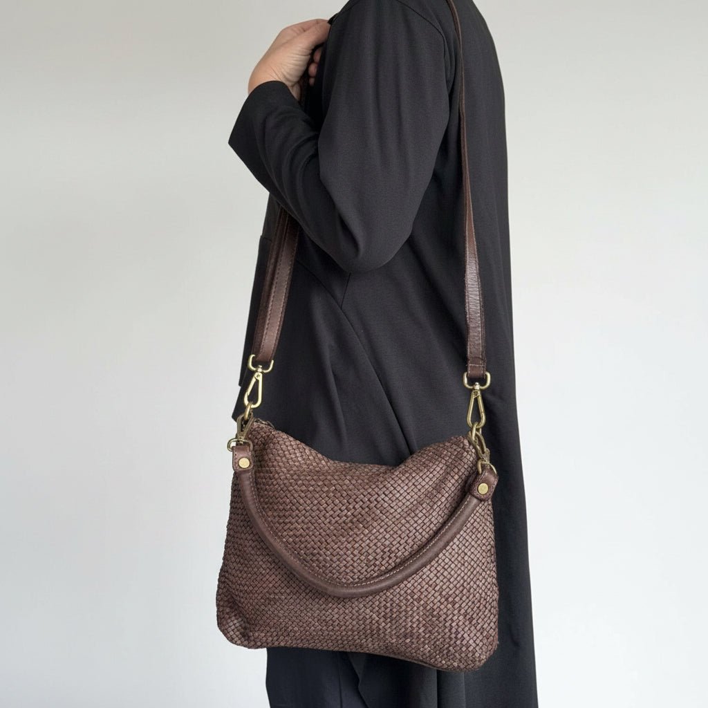 Borsa intreccio vera pelle Samy - Pito’s|Bag
