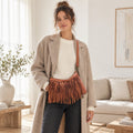 Borsa pochette a tracolla Frangia - Pito’s|Bag