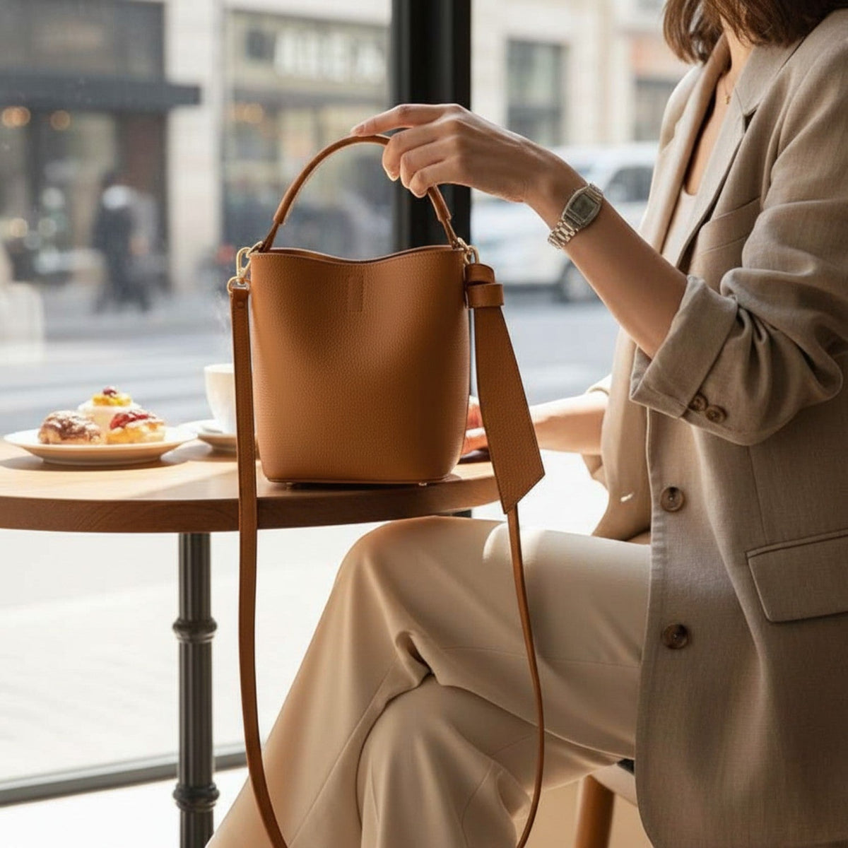 Borsa Secchiello Donna in Vera Pelle | Made in Italy - Pito’s|Bag