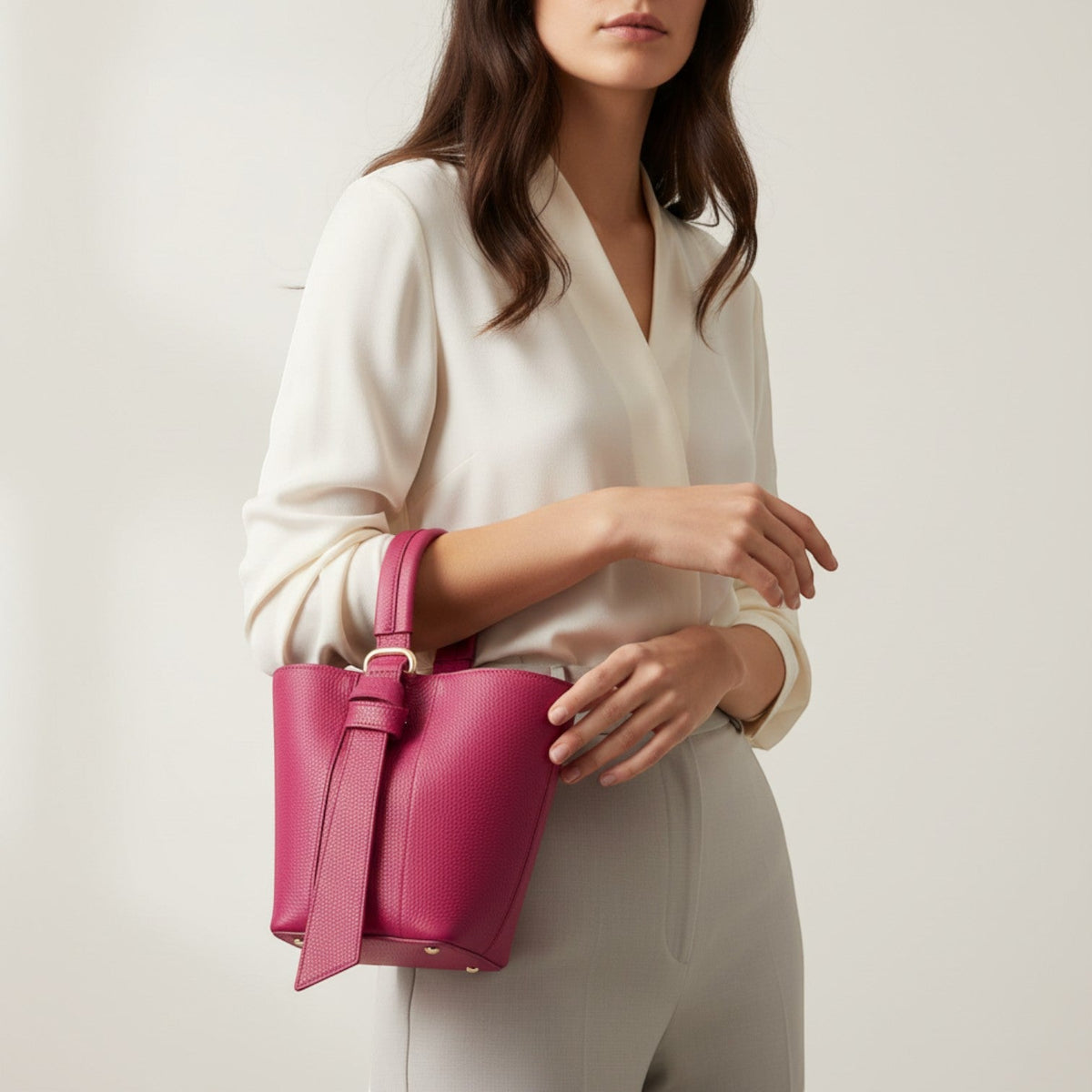 Borsa Secchiello Donna in Vera Pelle | Made in Italy - Pito’s|Bag