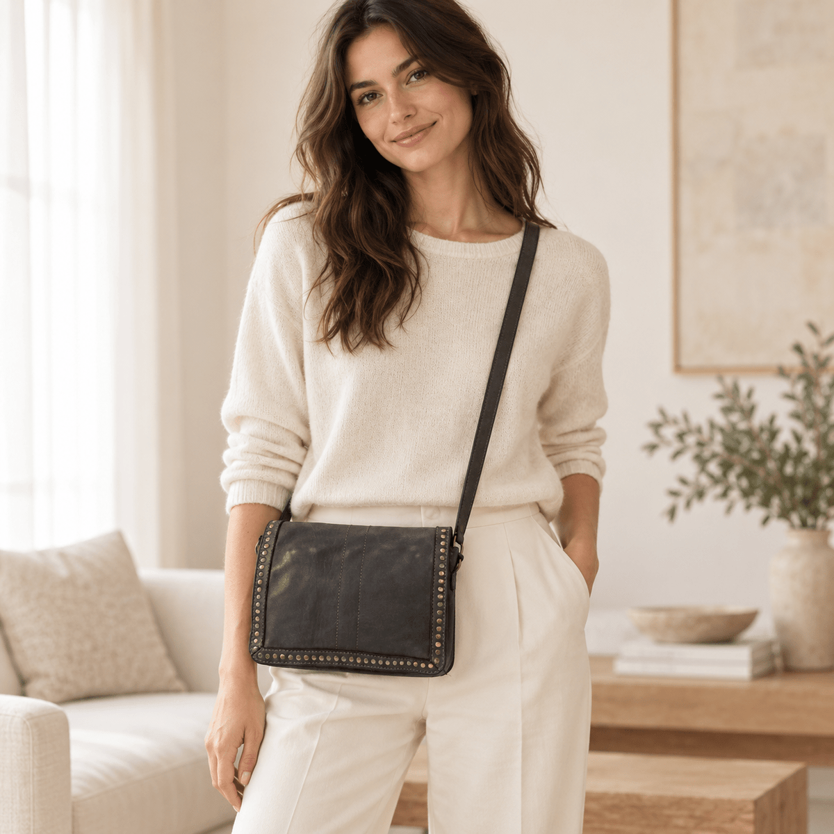 Borsa Tracolla tinta in capo One - Pito’s|Bag