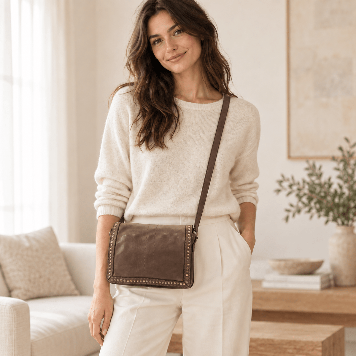 Borsa Tracolla tinta in capo One - Pito’s|Bag