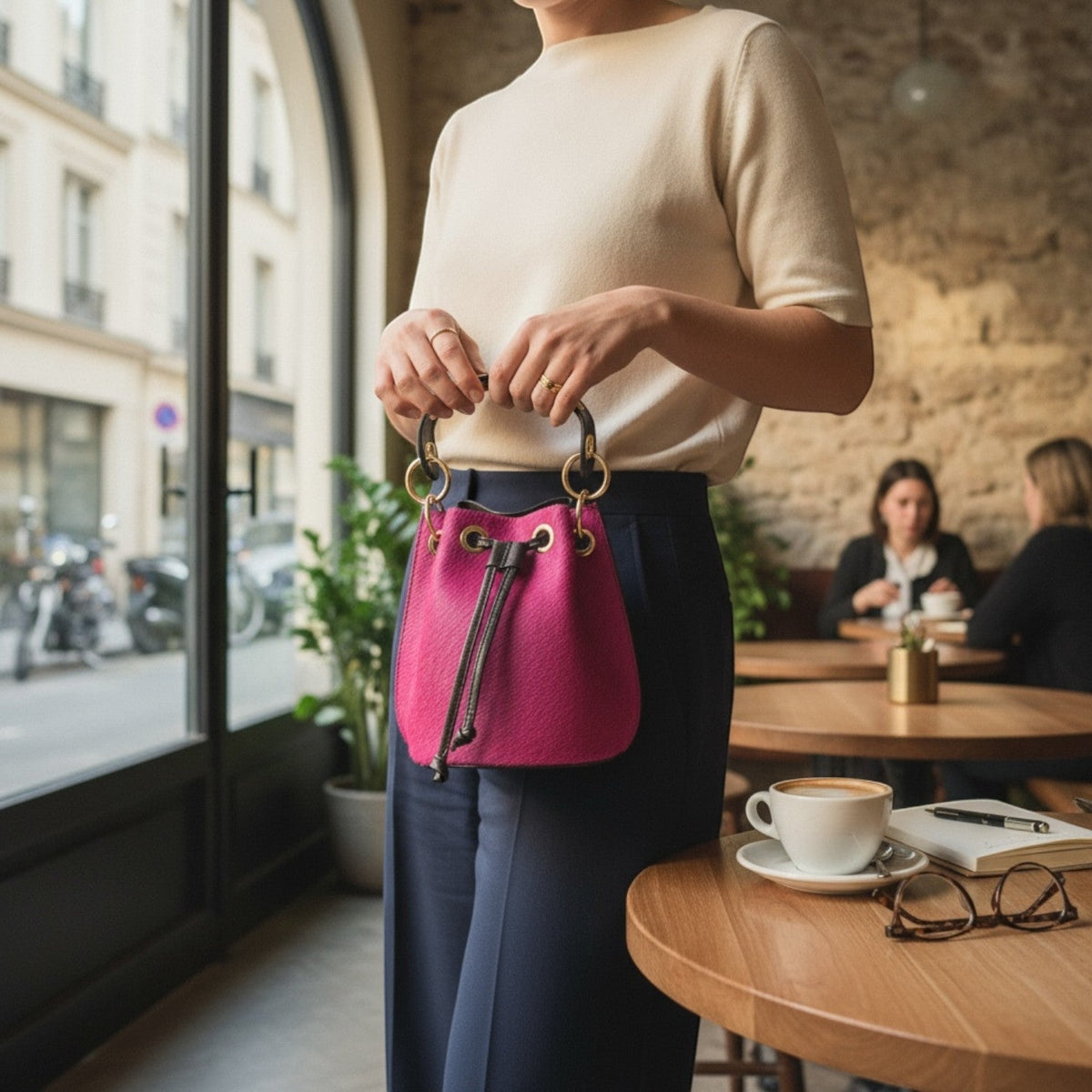 Borsetta a secchiello Style Life Fucsia - Pito’s|Bag
