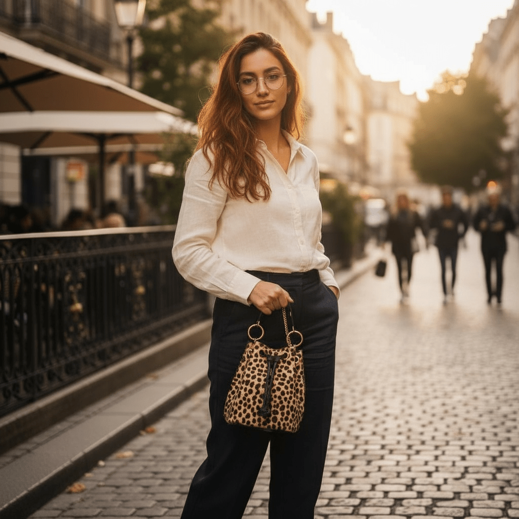 Borsetta a secchiello Style Life maculata piccola - Pito’s|Bag