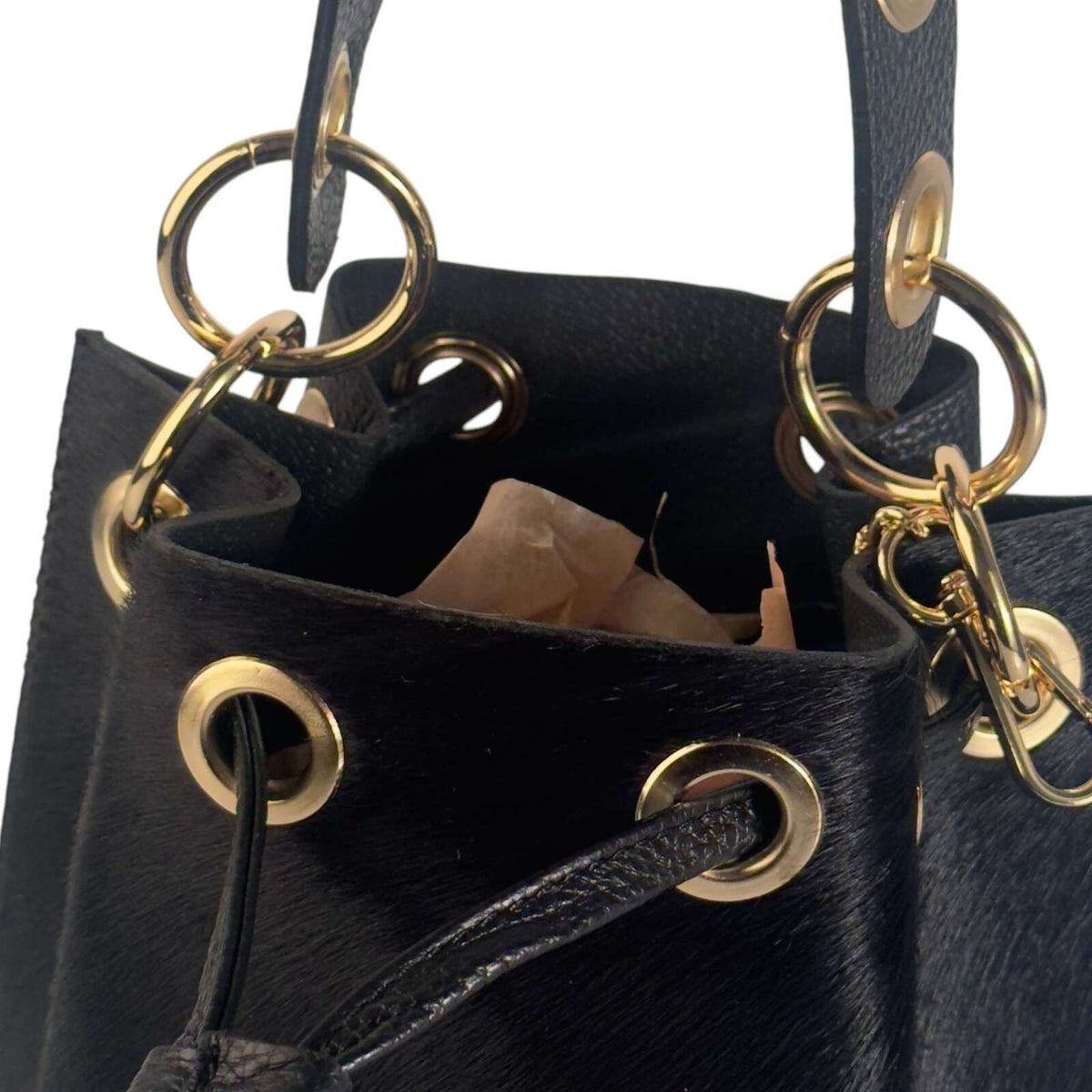 Borsetta a secchiello Style Life nera - Pito’s|Bag