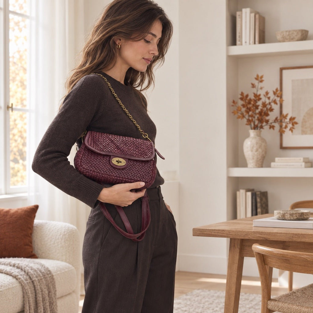 Borsetta Donna in vera pelle Saray - Pito’s|Bag