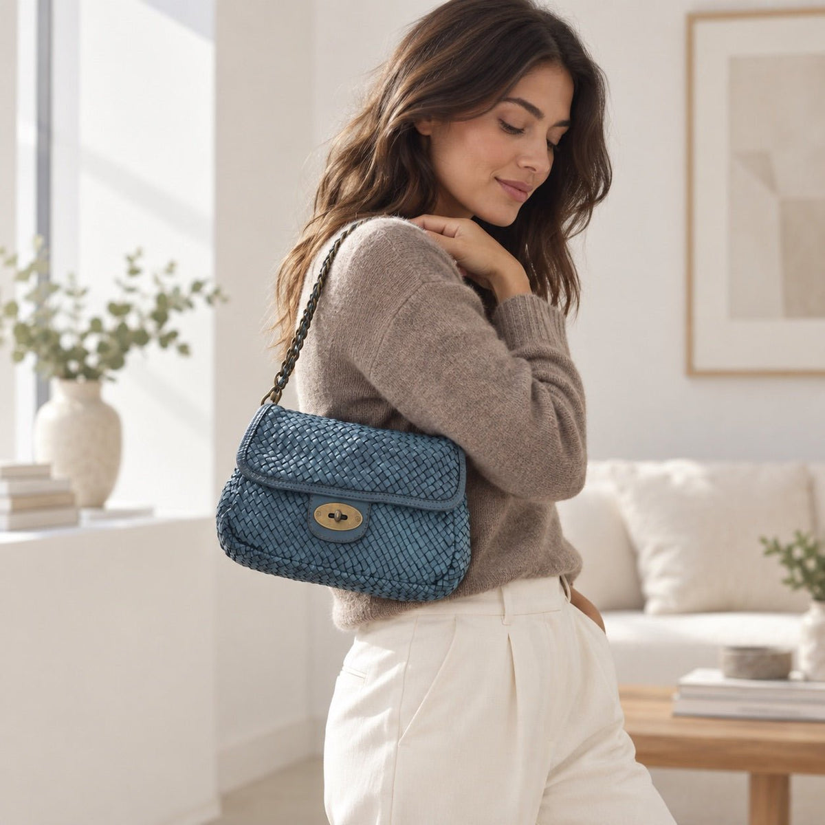 Borsetta Donna in vera pelle Saray - Pito’s|Bag