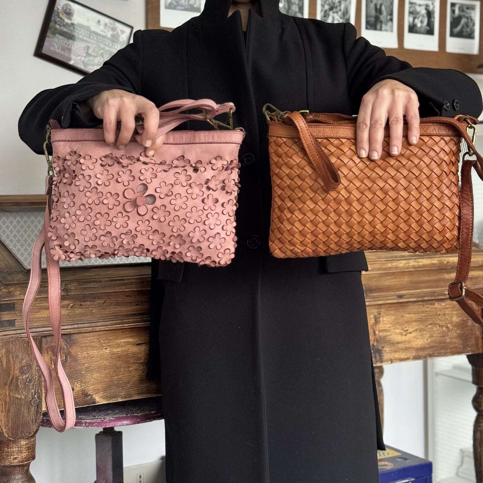 Borsetta e pochette classica a intreccio Giovy - Pito’s|Bag