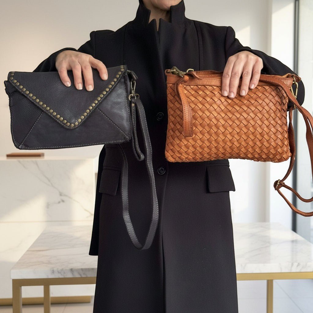 Borsetta e pochette classica a intreccio Giovy - Pito’s|Bag