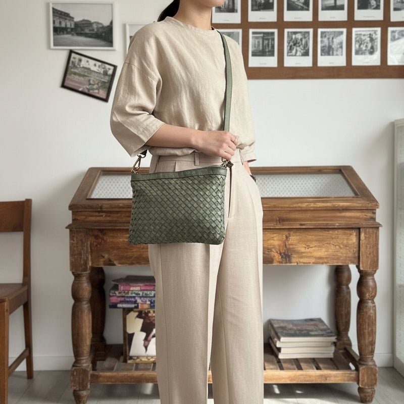 Borsetta e pochette classica a intreccio Giovy - Pito’s|Bag