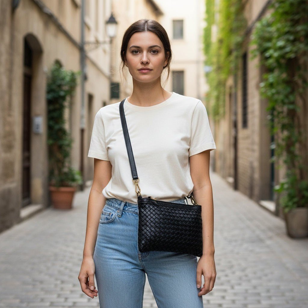 Borsetta e pochette classica a intreccio Giovy - Pito’s|Bag