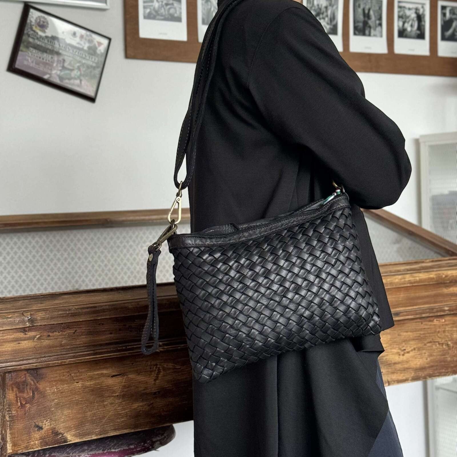Borsetta e pochette classica a intreccio Giovy - Pito’s|Bag