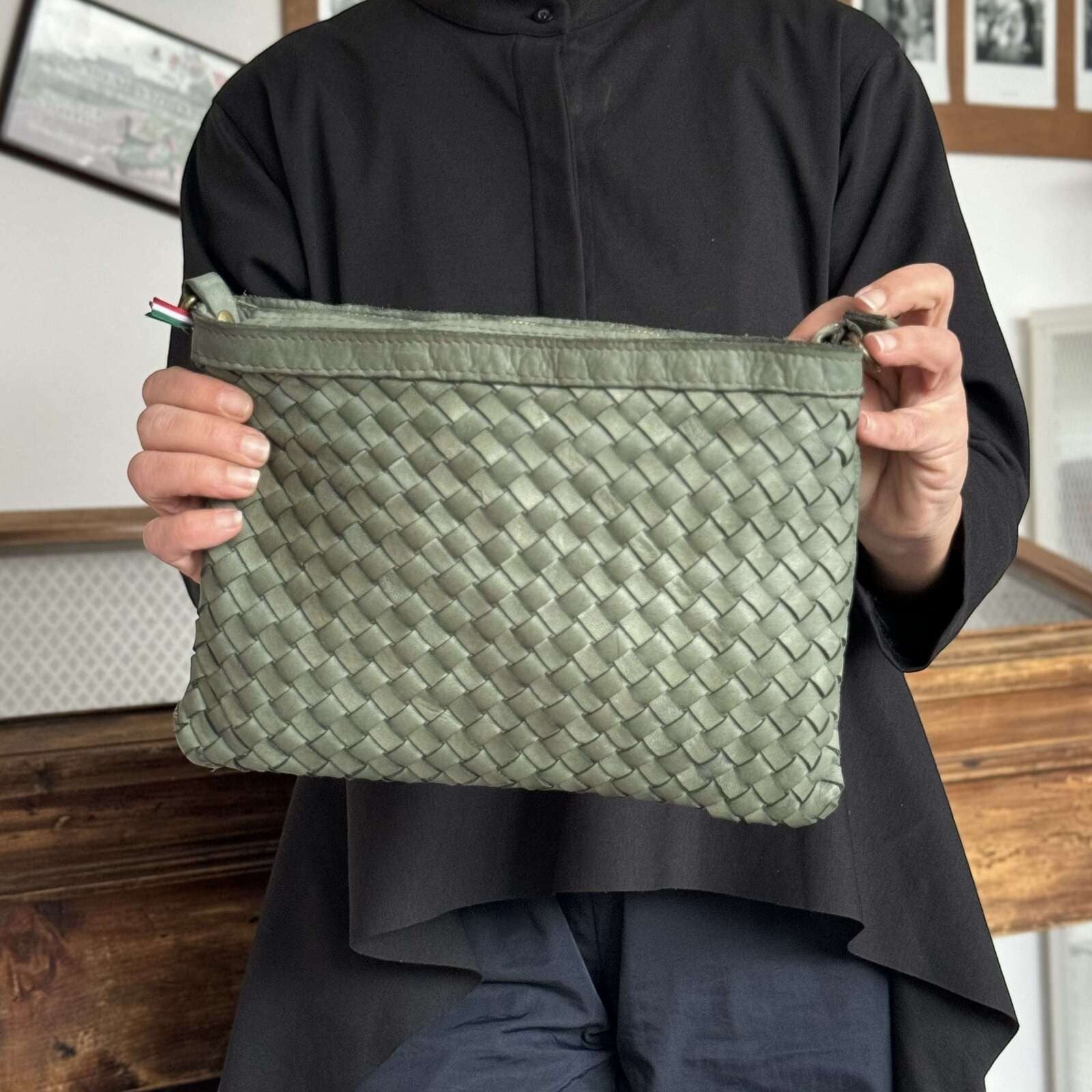 Borsetta e pochette classica a intreccio Giovy - Pito’s|Bag