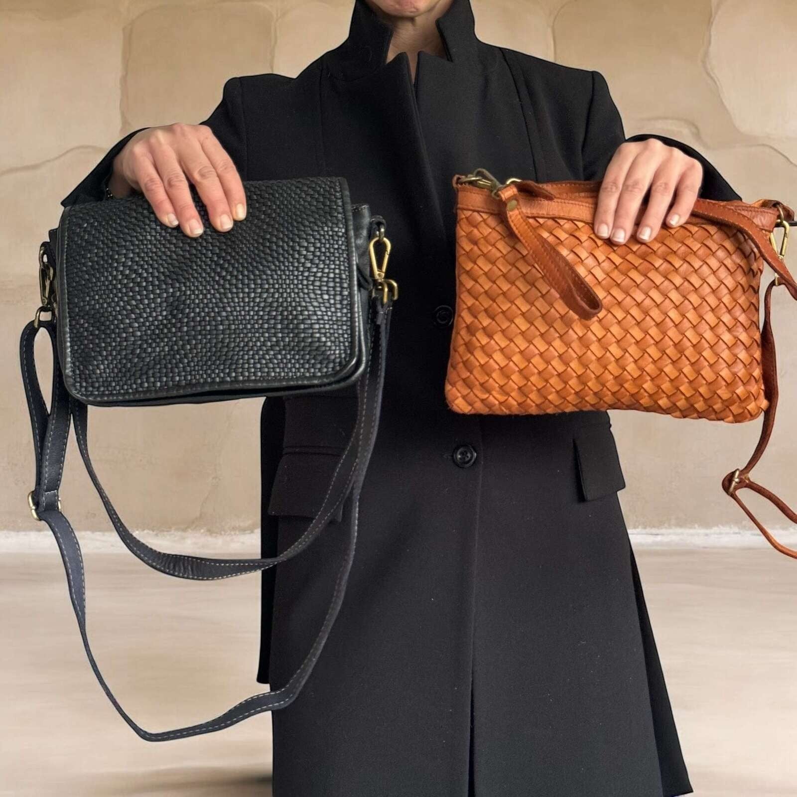 Borsetta e pochette classica a intreccio Giovy - Pito’s|Bag