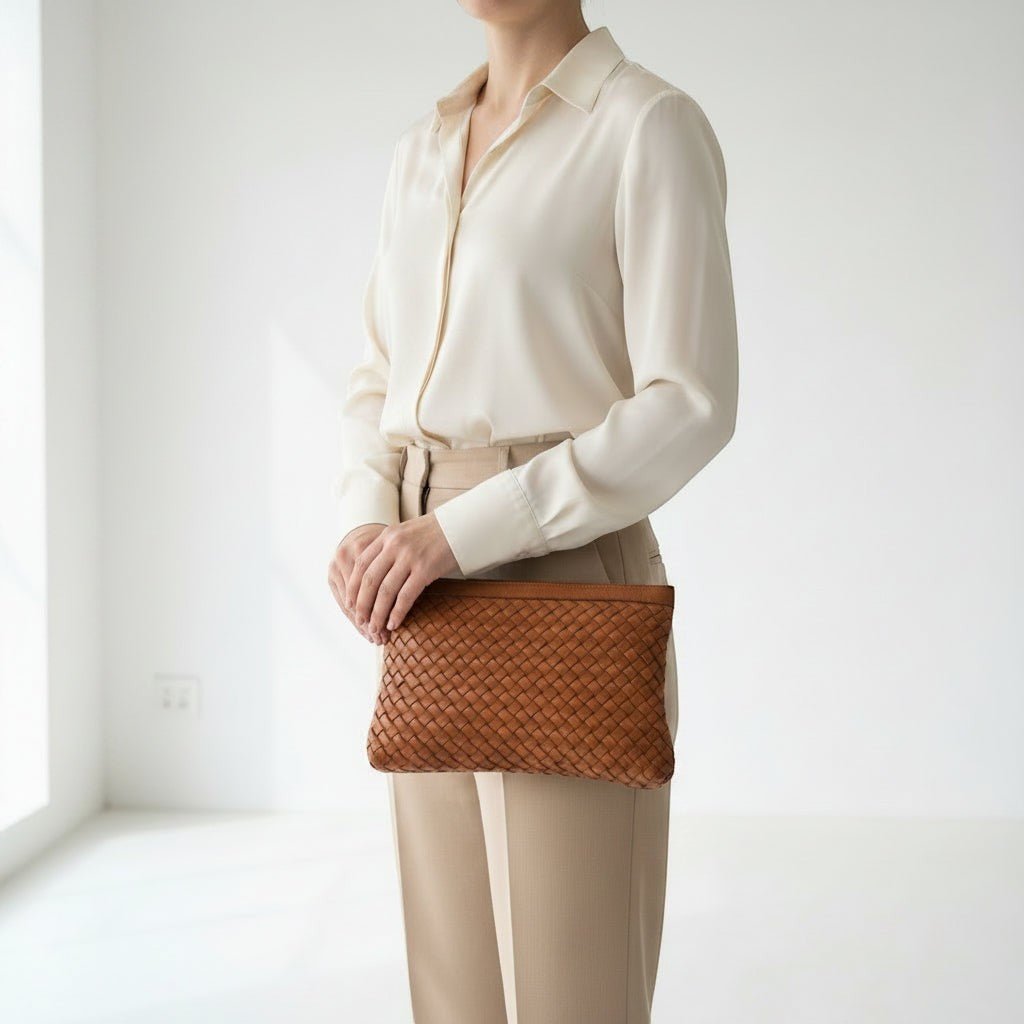 Borsetta e pochette classica a intreccio Giovy - Pito’s|Bag