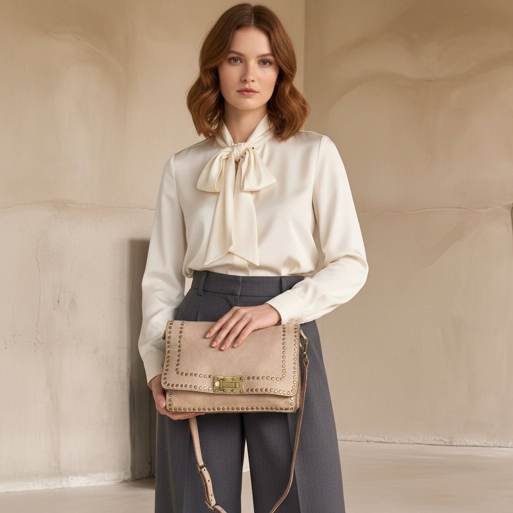 Borsetta in pelle Special beige - Pito’s|Bag