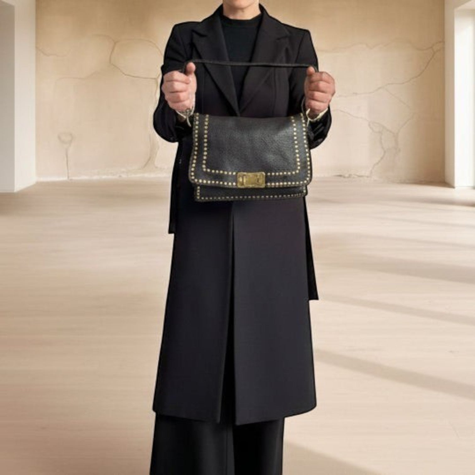 Borsetta in pelle Special nera - Pito’s|Bag