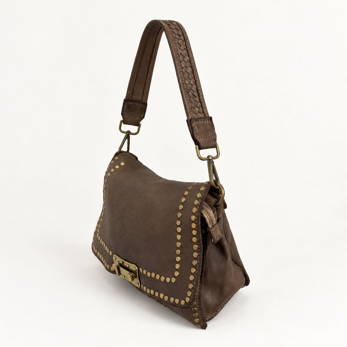 Borsetta in pelle Special taupe - Pito’s|Bag