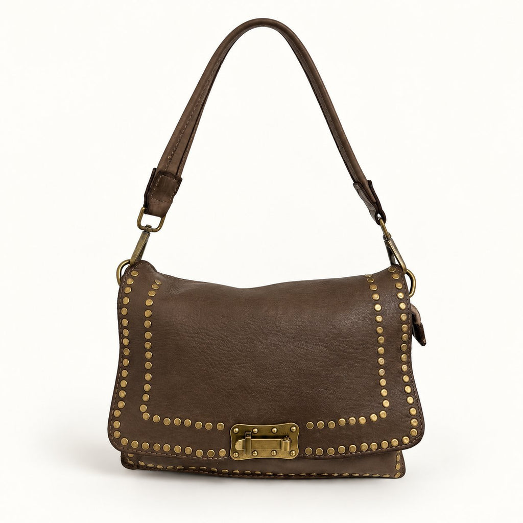 Borsetta in pelle Special taupe - Pito’s|Bag