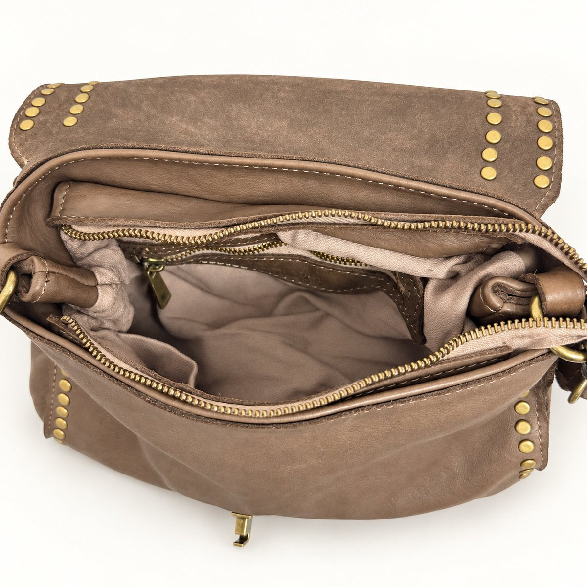 Borsetta in pelle Special taupe - Pito’s|Bag