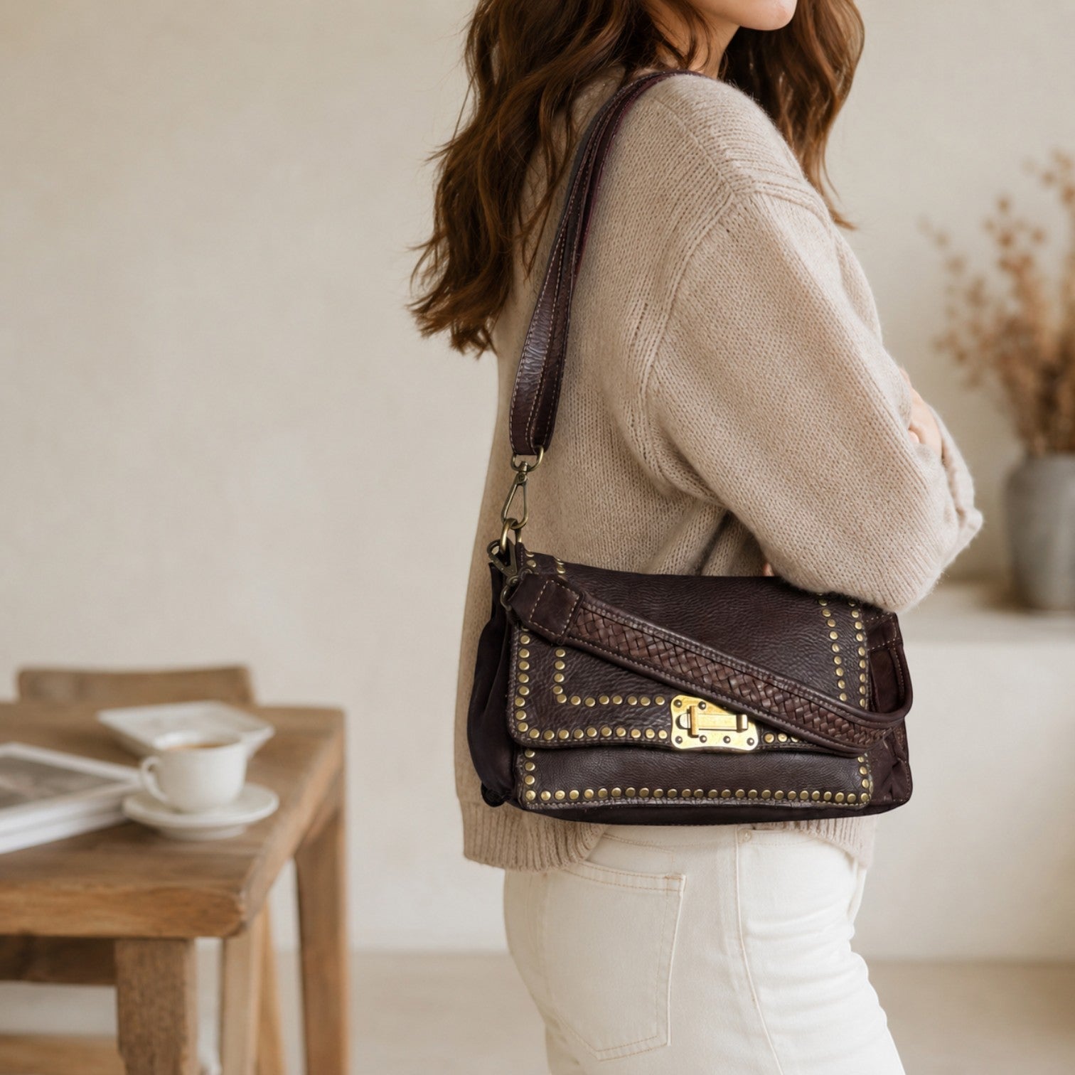 Borsetta in pelle Special testa di moro - Pito’s|Bag