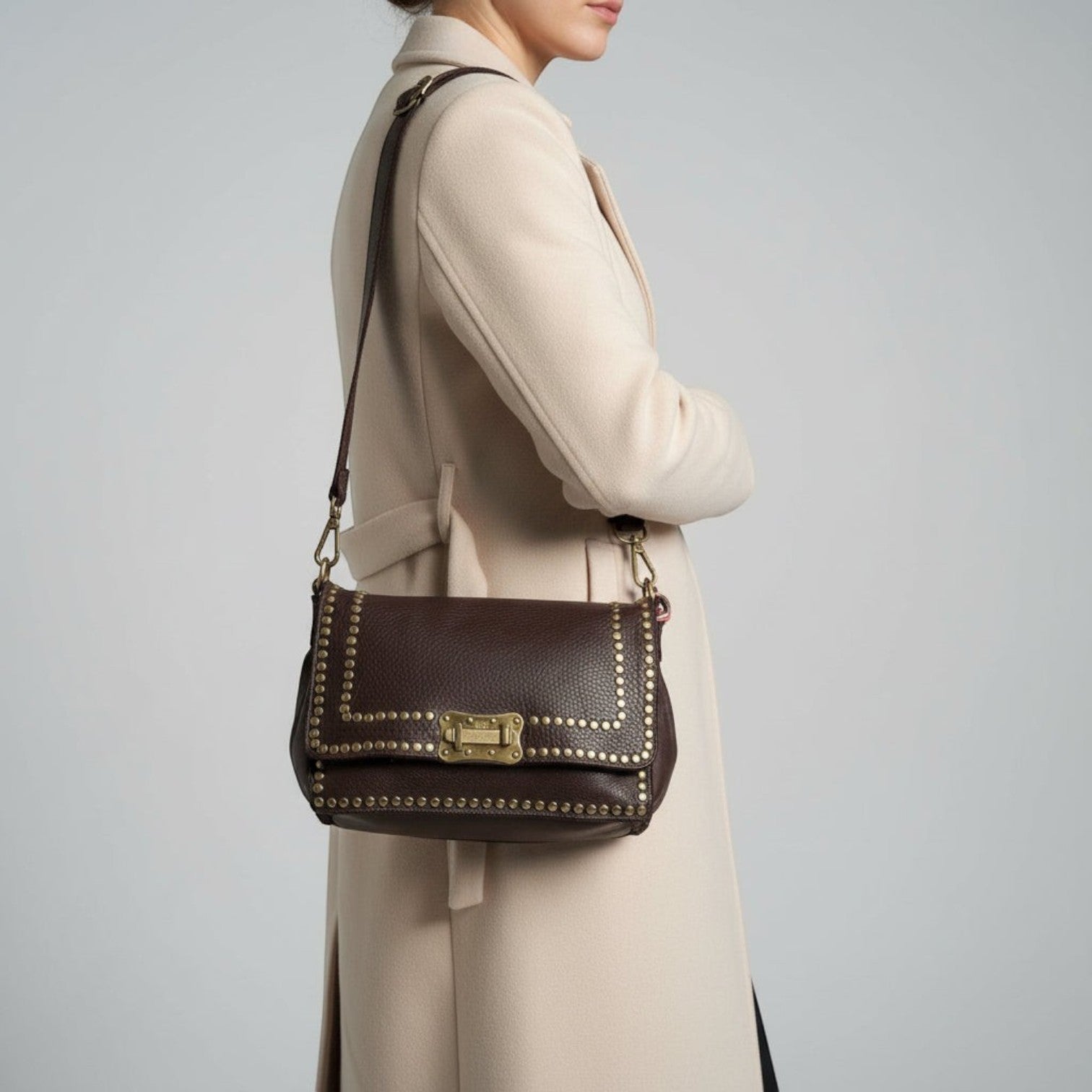 Borsetta in pelle Special testa di moro - Pito’s|Bag