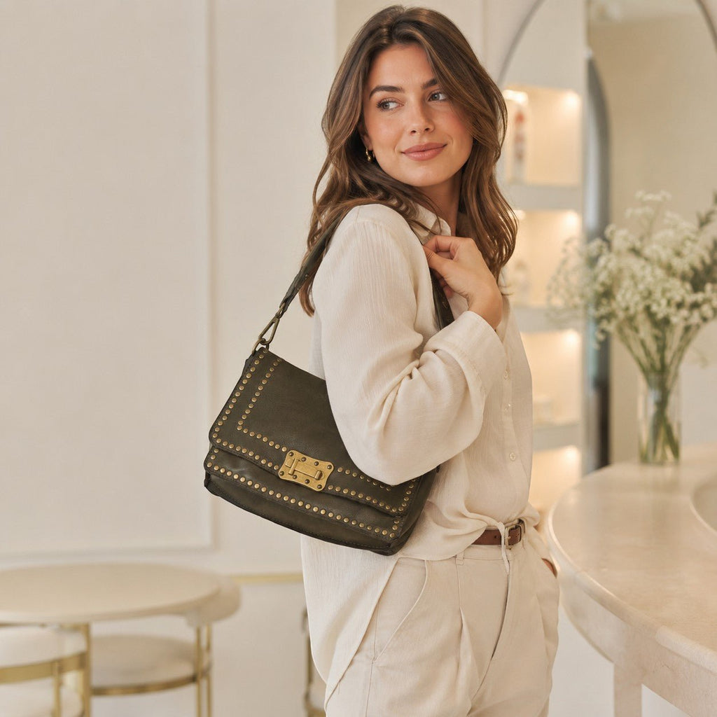 Borsetta in pelle Special verde - Pito’s|Bag