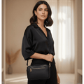 Borsetta in vera pelle due zip media - Pito’s|Bag