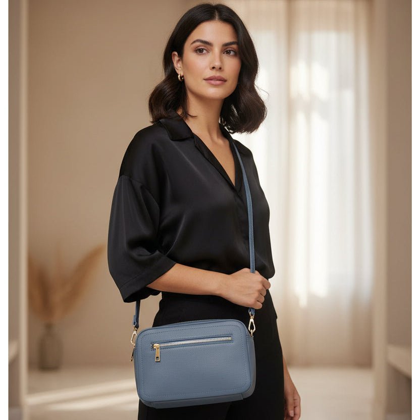 Borsetta in vera pelle due zip media - Pito’s|Bag