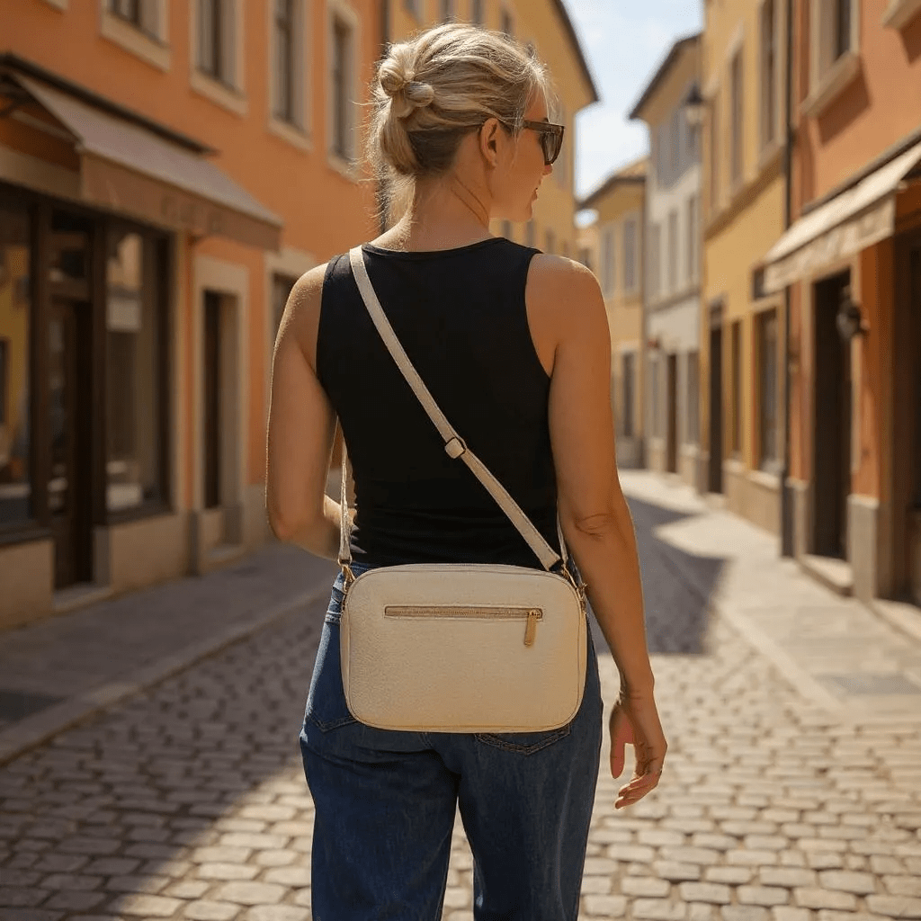 Borsetta in vera pelle due zip media - Pito’s|Bag