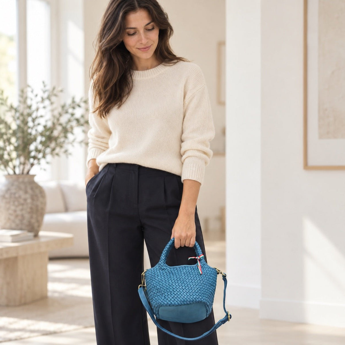 Borsetta in vera pelle Glamour - Pito’s|Bag