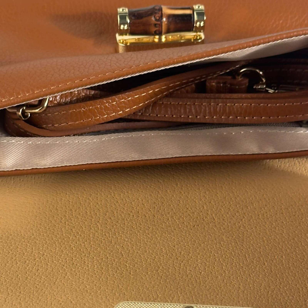 Borsetta tracolla in Bamboo media - Pito’s|Bag