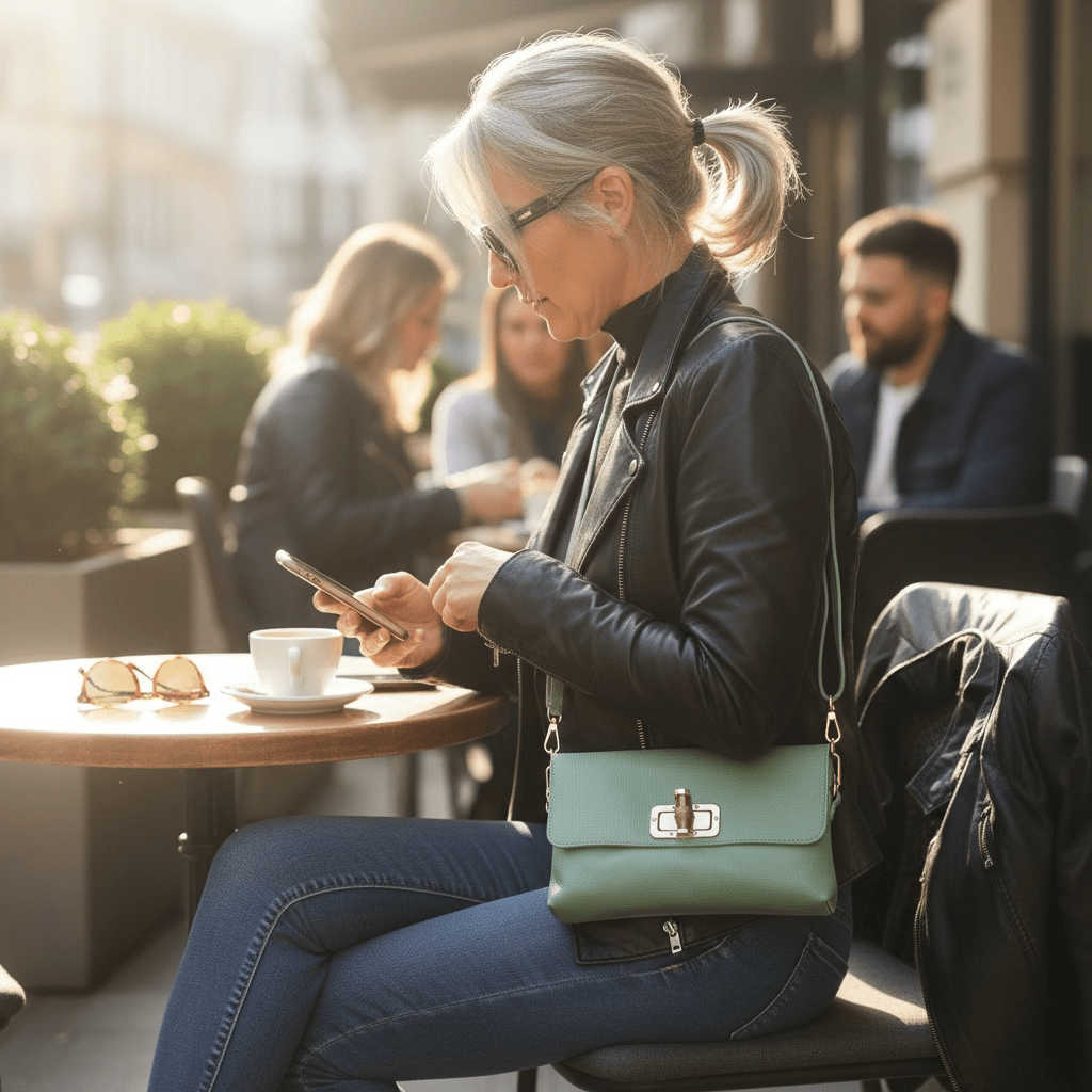 Borsetta tracolla in Bamboo media - Pito’s|Bag