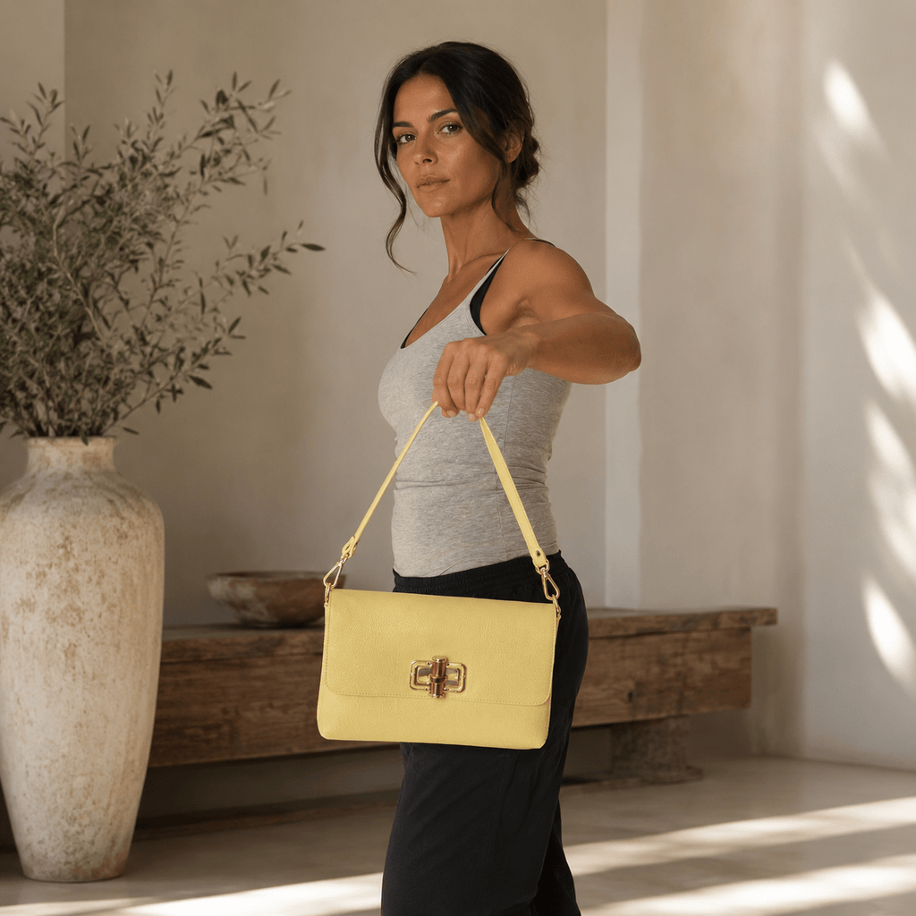 Borsetta tracolla in Bamboo media - Pito’s|Bag