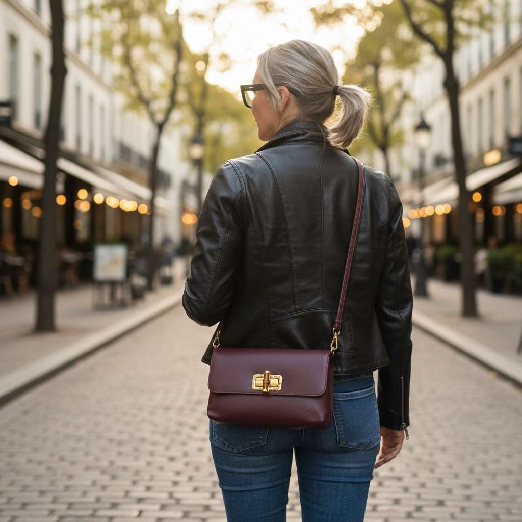 Borsetta tracolla in Bamboo media - Pito’s|Bag