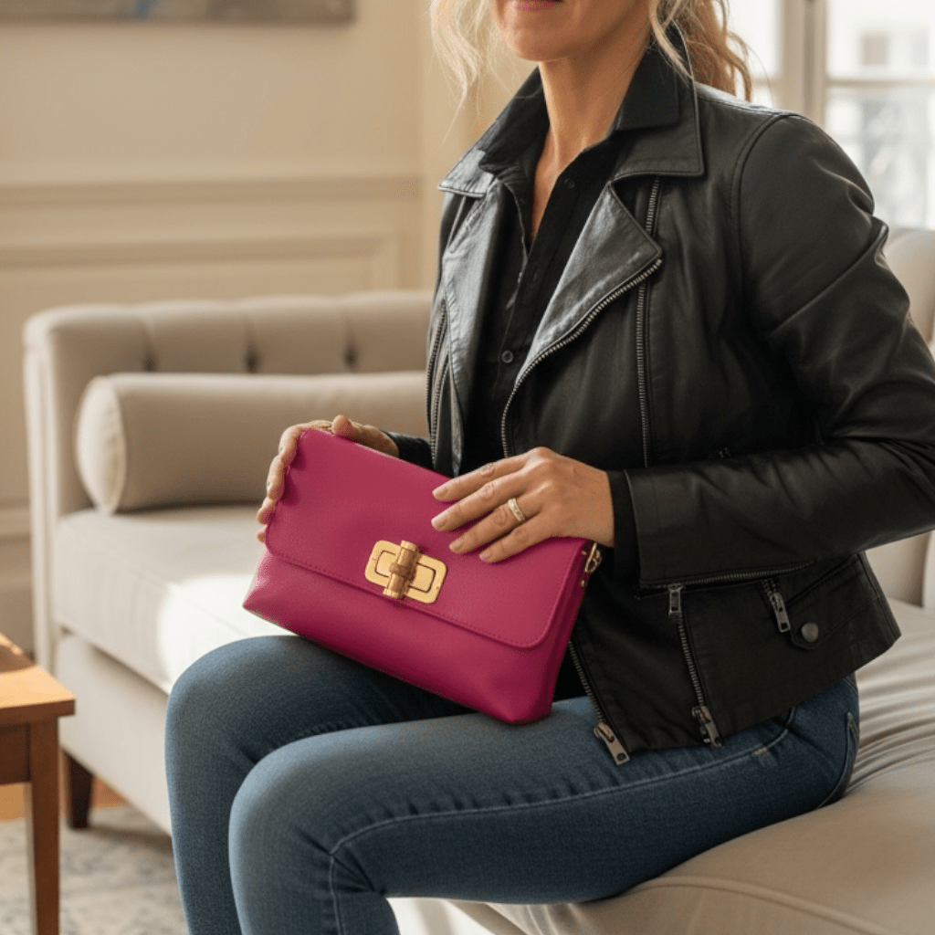 Borsetta tracolla in Bamboo media - Pito’s|Bag