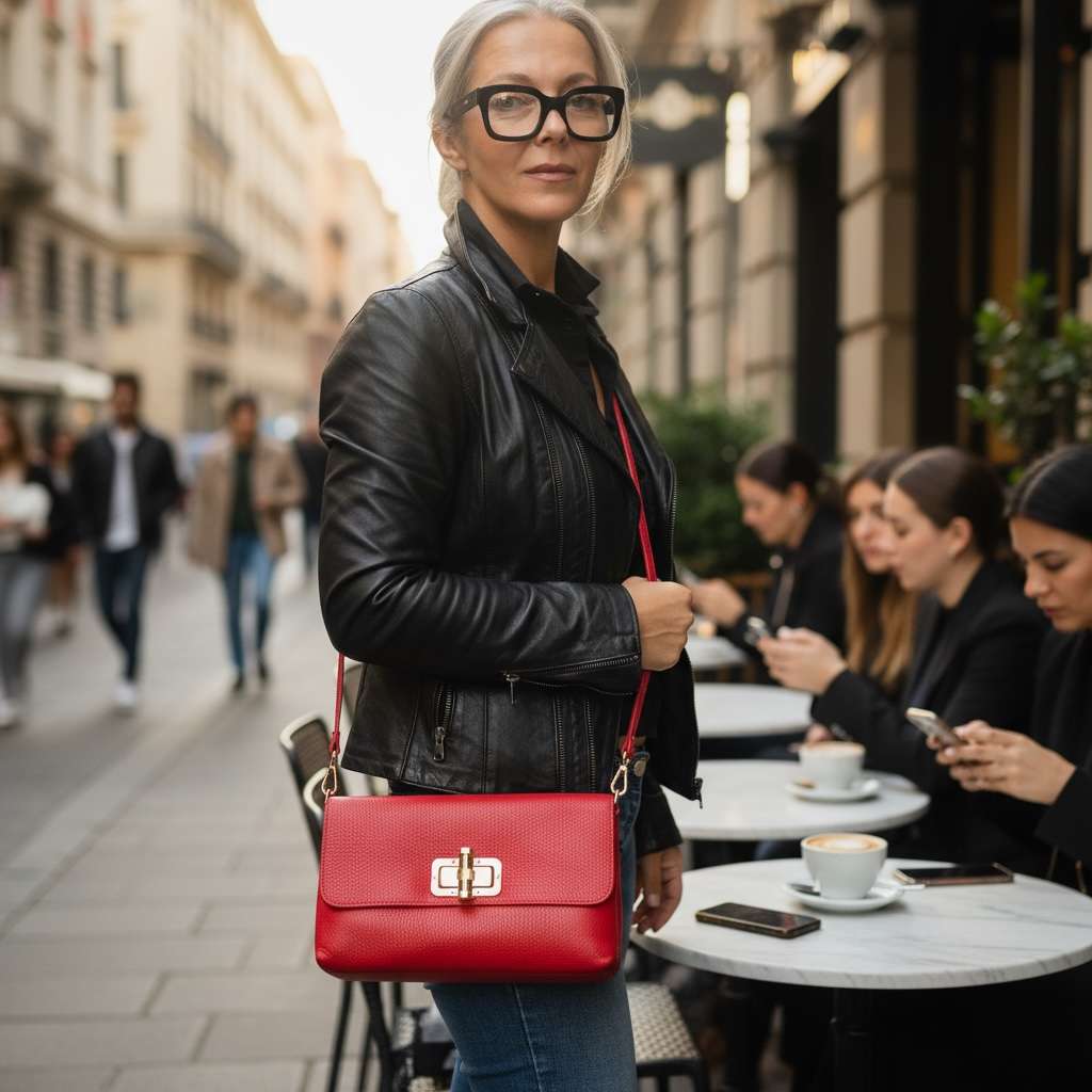 Borsetta tracolla in Bamboo media - Pito’s|Bag