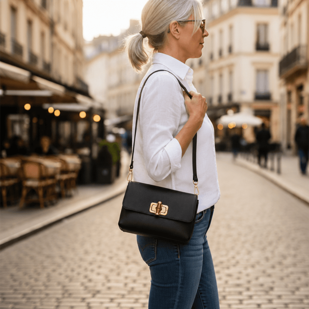 Borsetta tracolla in Bamboo media - Pito’s|Bag