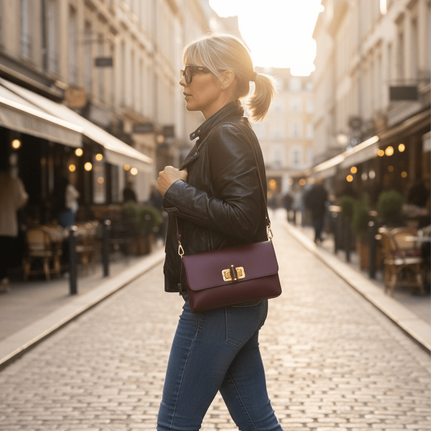 Borsetta tracolla in Bamboo media - Pito’s|Bag