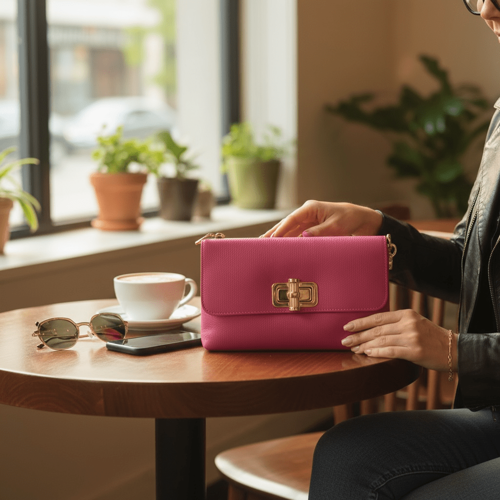 Borsetta tracolla in Bamboo media - Pito’s|Bag
