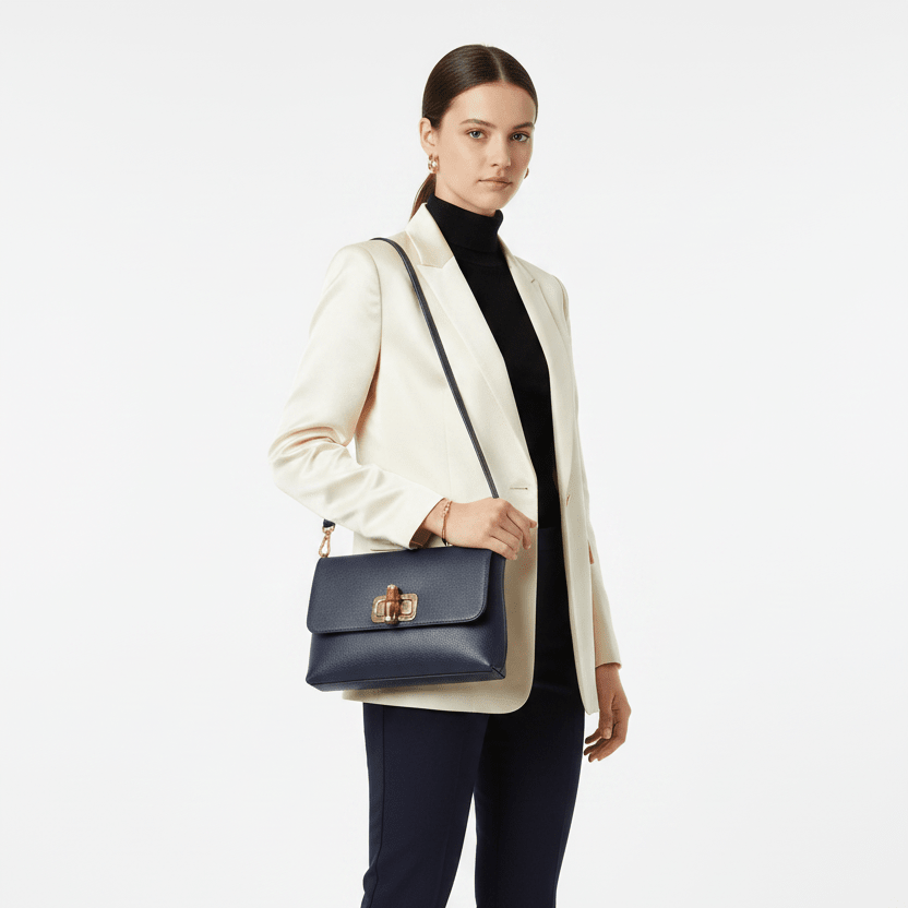Borsetta tracolla in Bamboo media - Pito’s|Bag