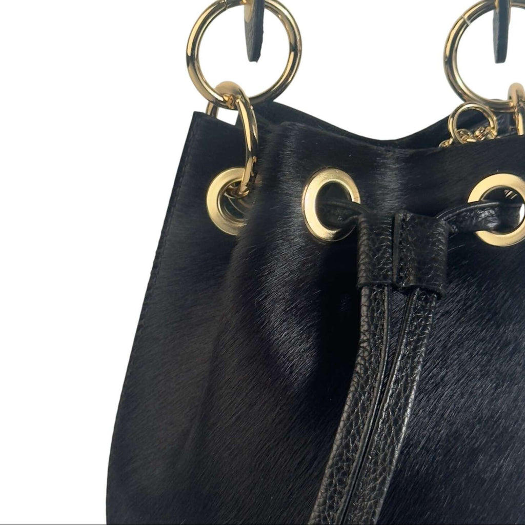 Borsetta a secchiello Style Life nera
