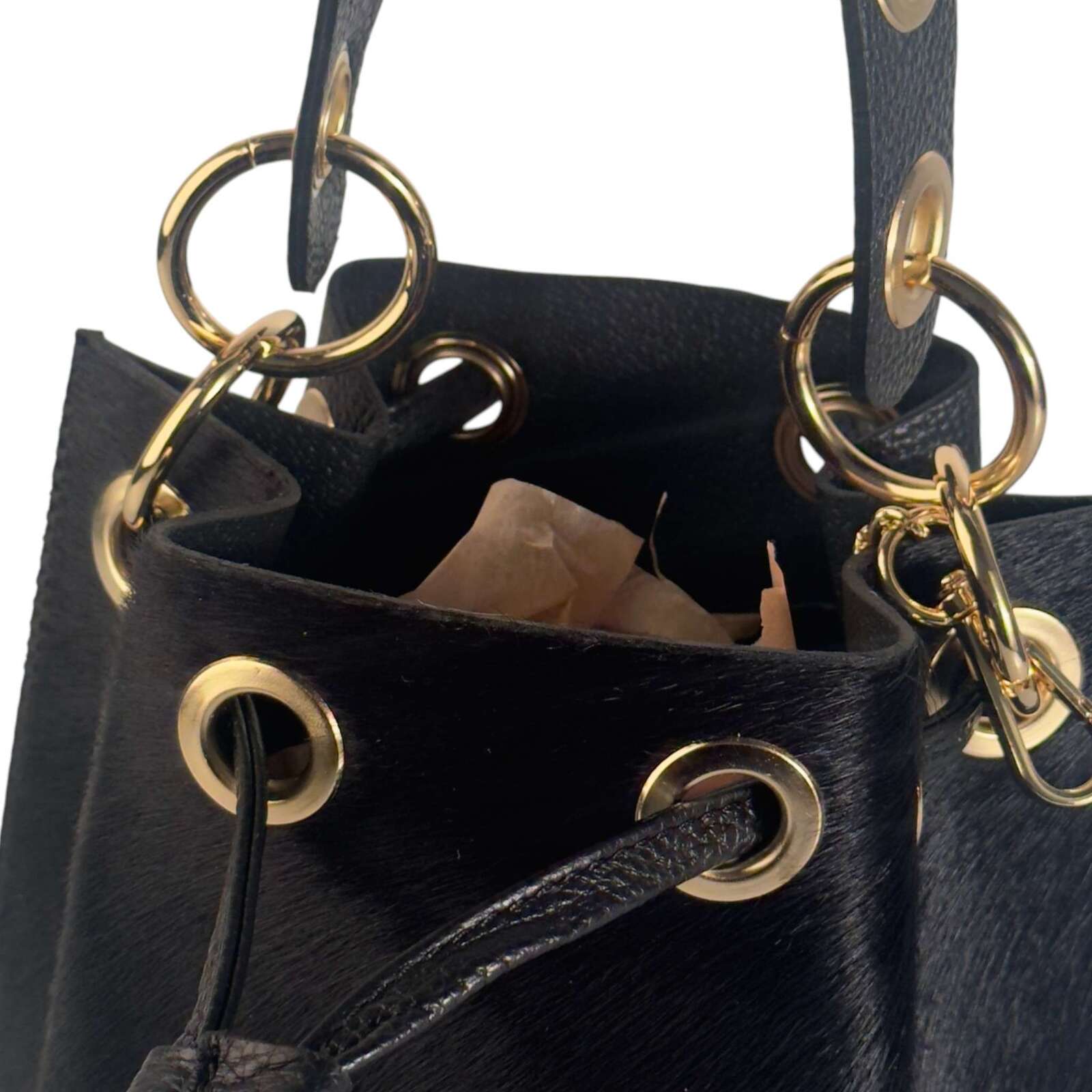 Borsetta a secchiello Style Life nera