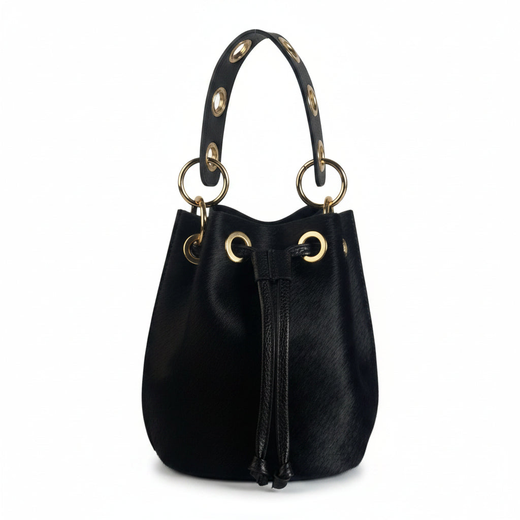 Borsetta a secchiello Style Life nera