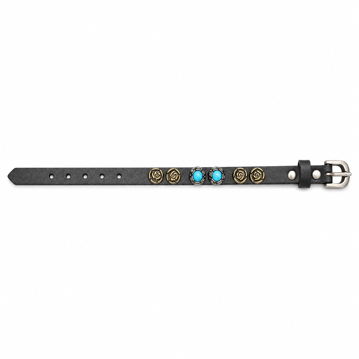 Bracciale in pelle Pietra