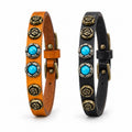 Bracciale in pelle Pietra