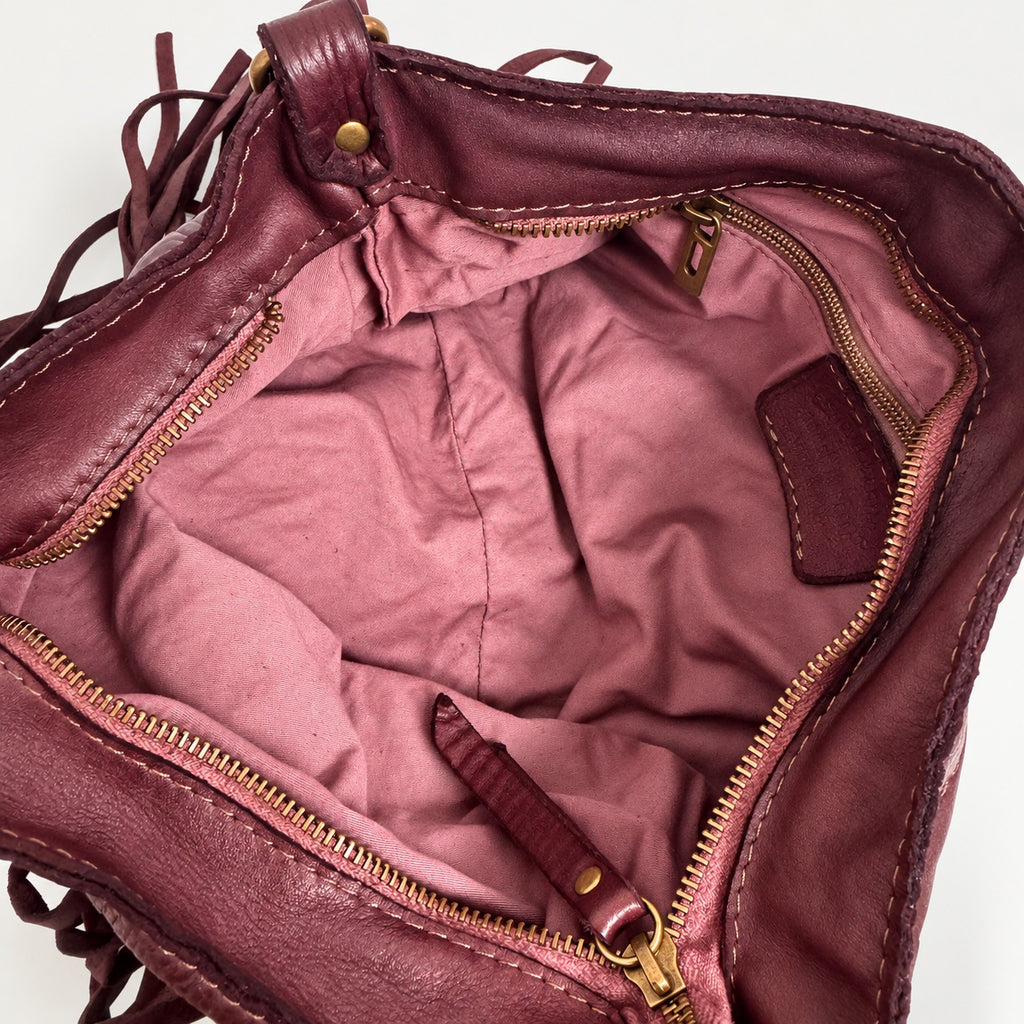 Borsa pochette a tracolla Frangia
