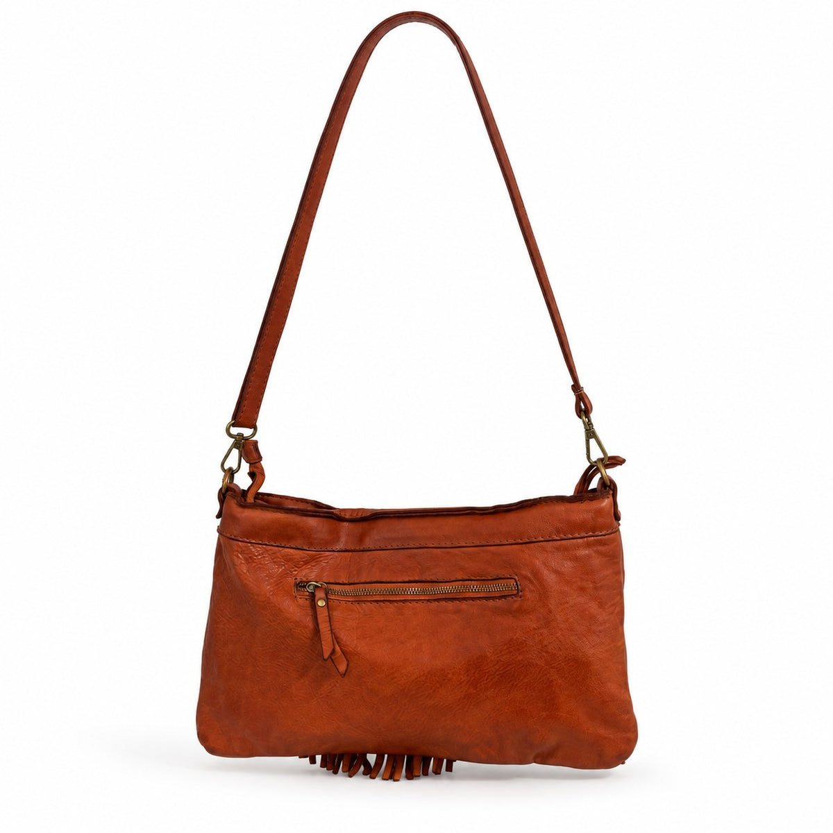 Borsa pochette a tracolla Frangia