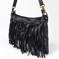 Borsa pochette a tracolla Frangia