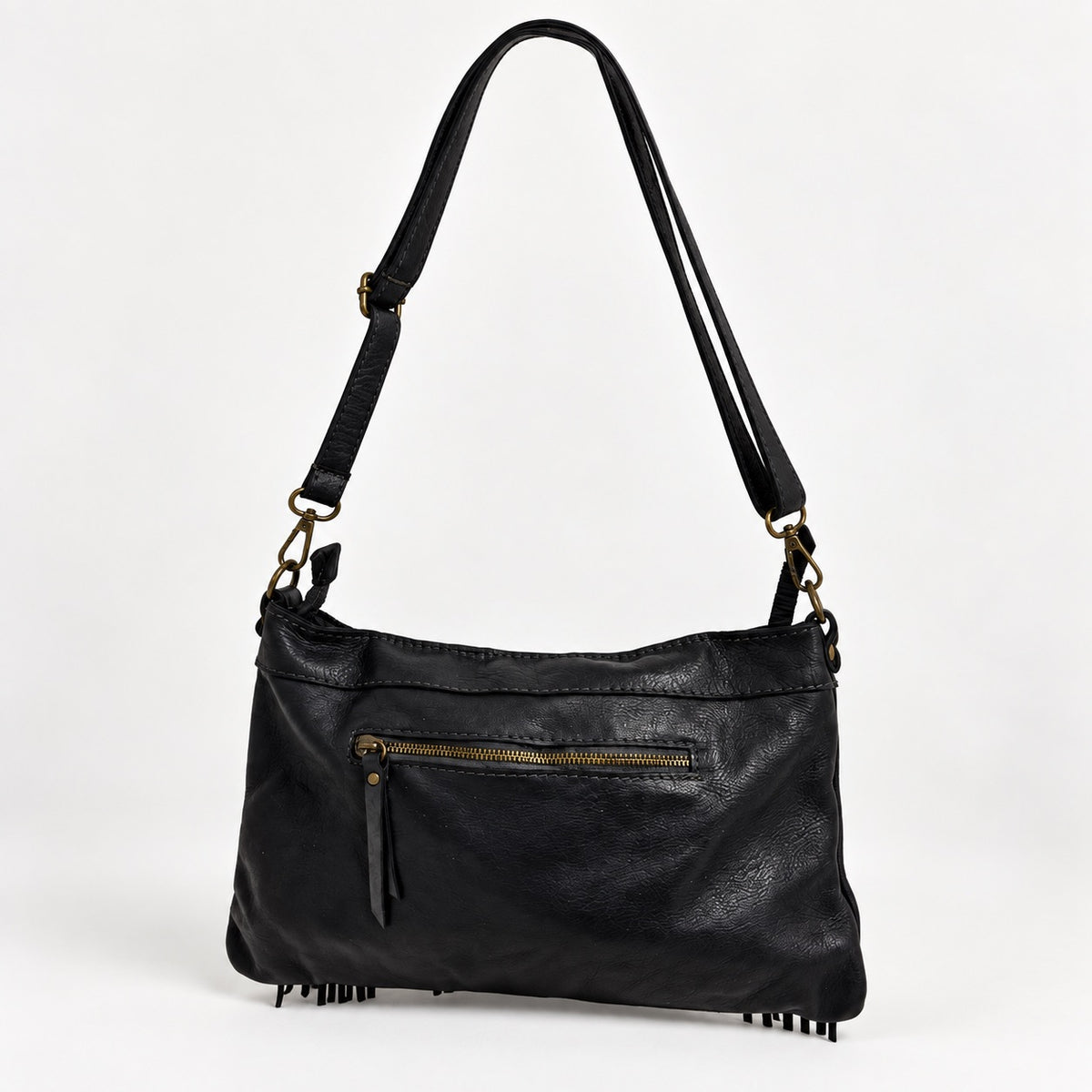 Borsa pochette a tracolla Frangia
